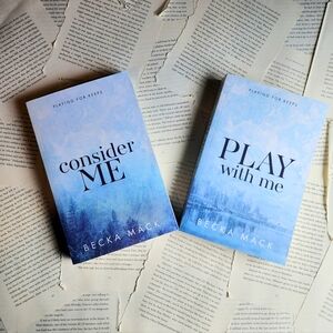 Becka Mack 'Consider Me' and 'Play With Me' Books Indie Oop Covers New Hockey